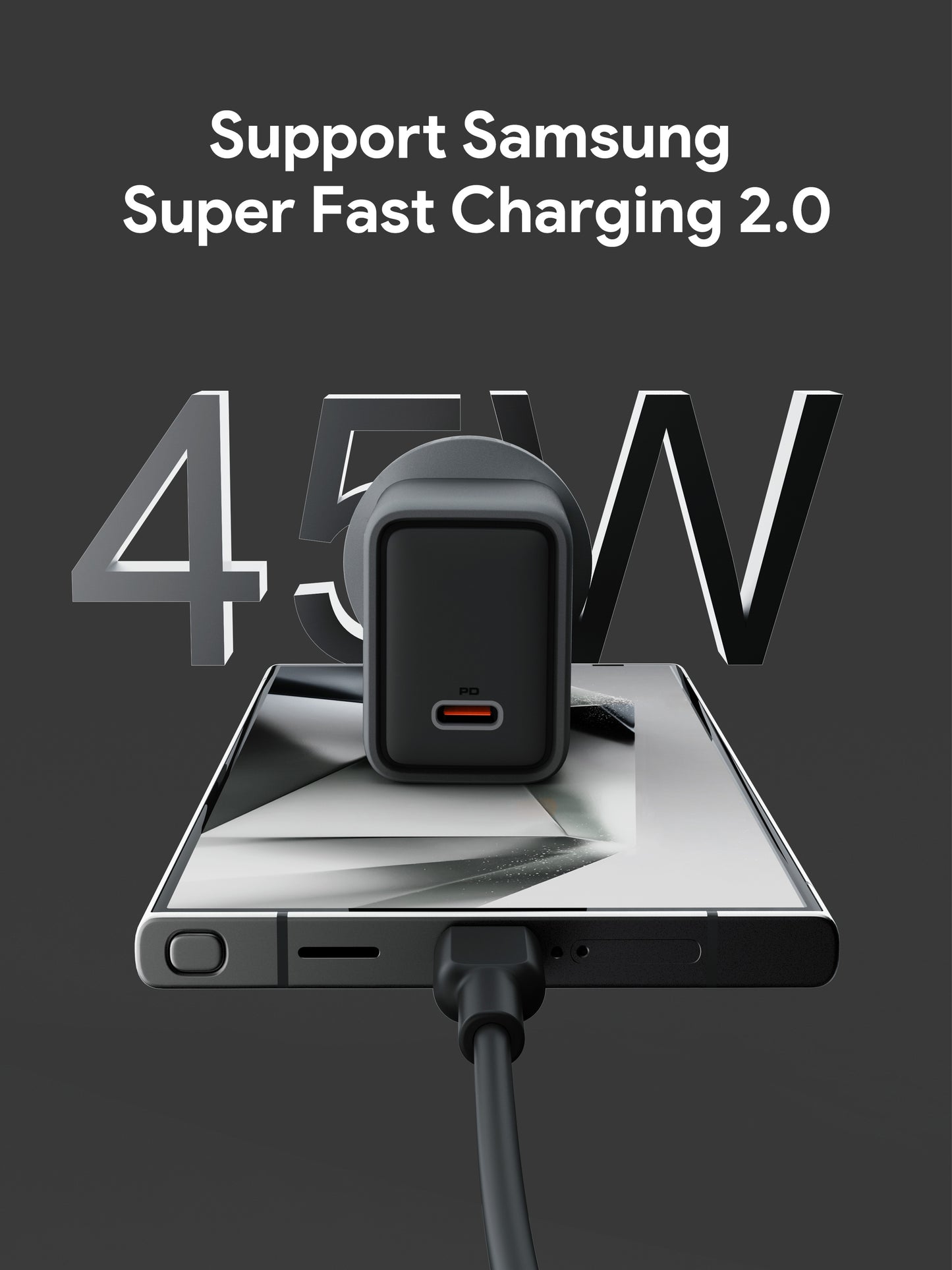 Aukey 45W Fast Wall Charger GaN USB-C (PA-C2)