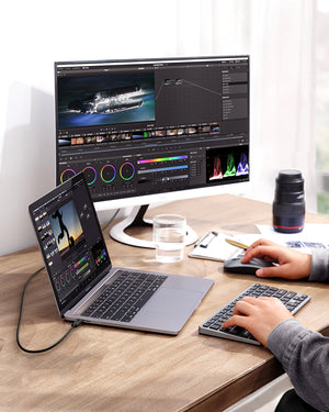 Aukey Hyper Link 240W 0.8 USB4 Gen 3 USB-C to C Cable (CB-TCC241)