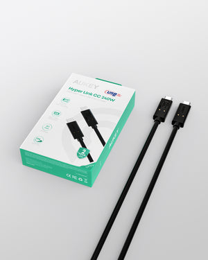 Aukey Hyper Link 240W 0.8 USB4 Gen 3 USB-C to C Cable (CB-TCC241)