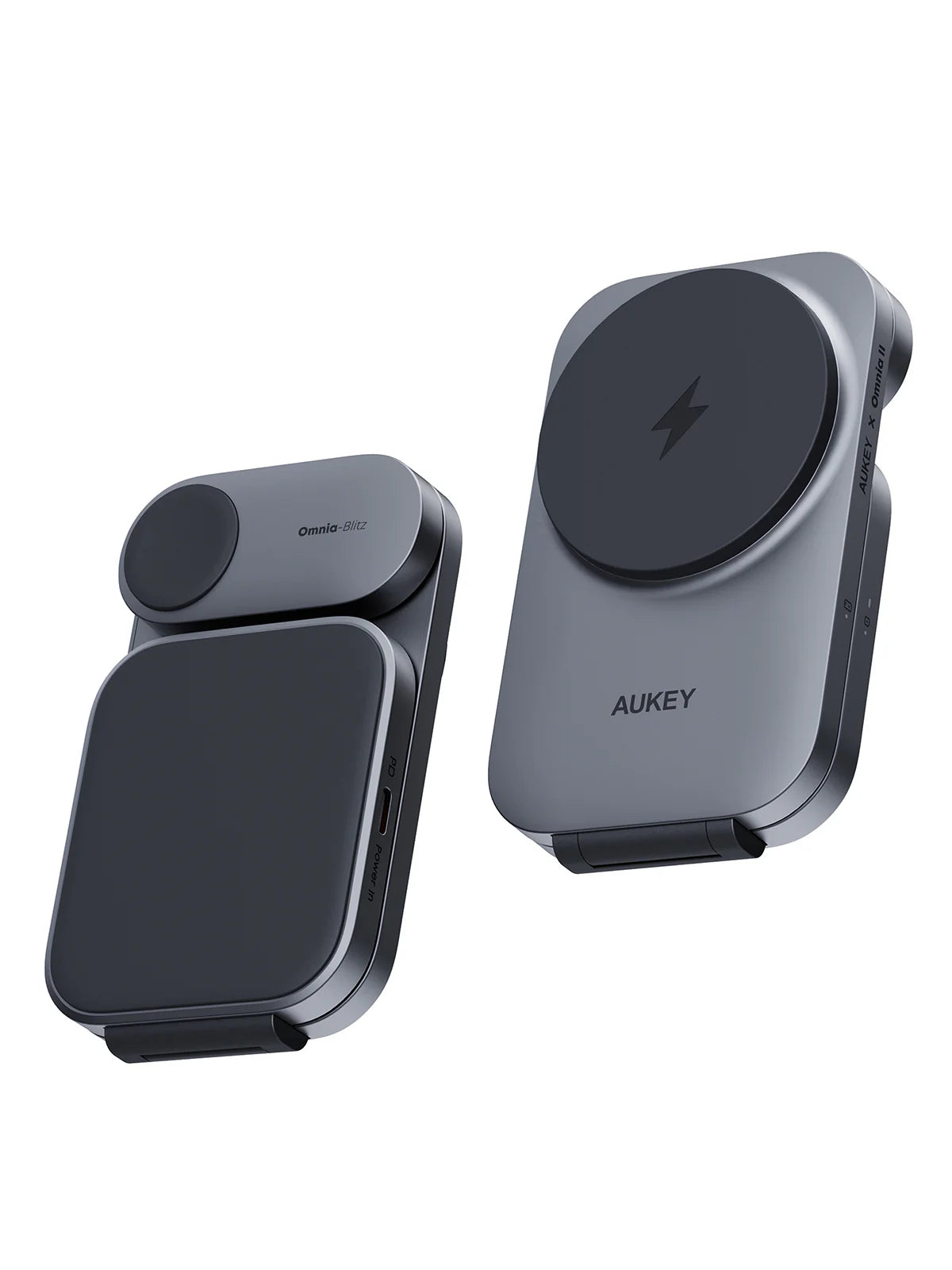 Foldable Design: Adjustable stand allows for flat or angled positioning, ideal for hands-free viewing or compact travel storage. Compatible with iPhone, Airpods and Apple Watch