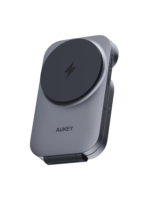 Foldable Design: Adjustable stand allows for flat or angled positioning, ideal for hands-free viewing or compact travel storage. Compatible with iPhone, Airpods and Apple Watch