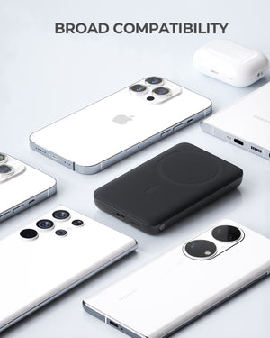 Aukey MagLink 6700mAh Magnetic Wireless Charging Power Bank (PB-MS01)
