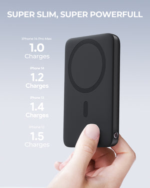 Aukey MagLink 6700mAh Magnetic Wireless Charging Power Bank (PB-MS01)