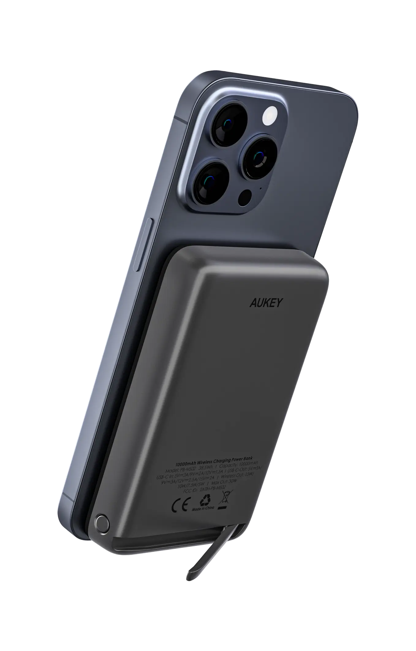 Aukey MagLink 10000mAh Magnetic Wireless Charging Power Bank (PB-MS02)