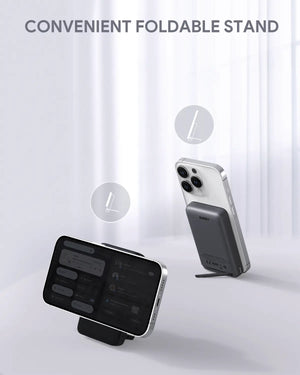 Aukey MagLink 10000mAh Magnetic Wireless Charging Power Bank (PB-MS02)