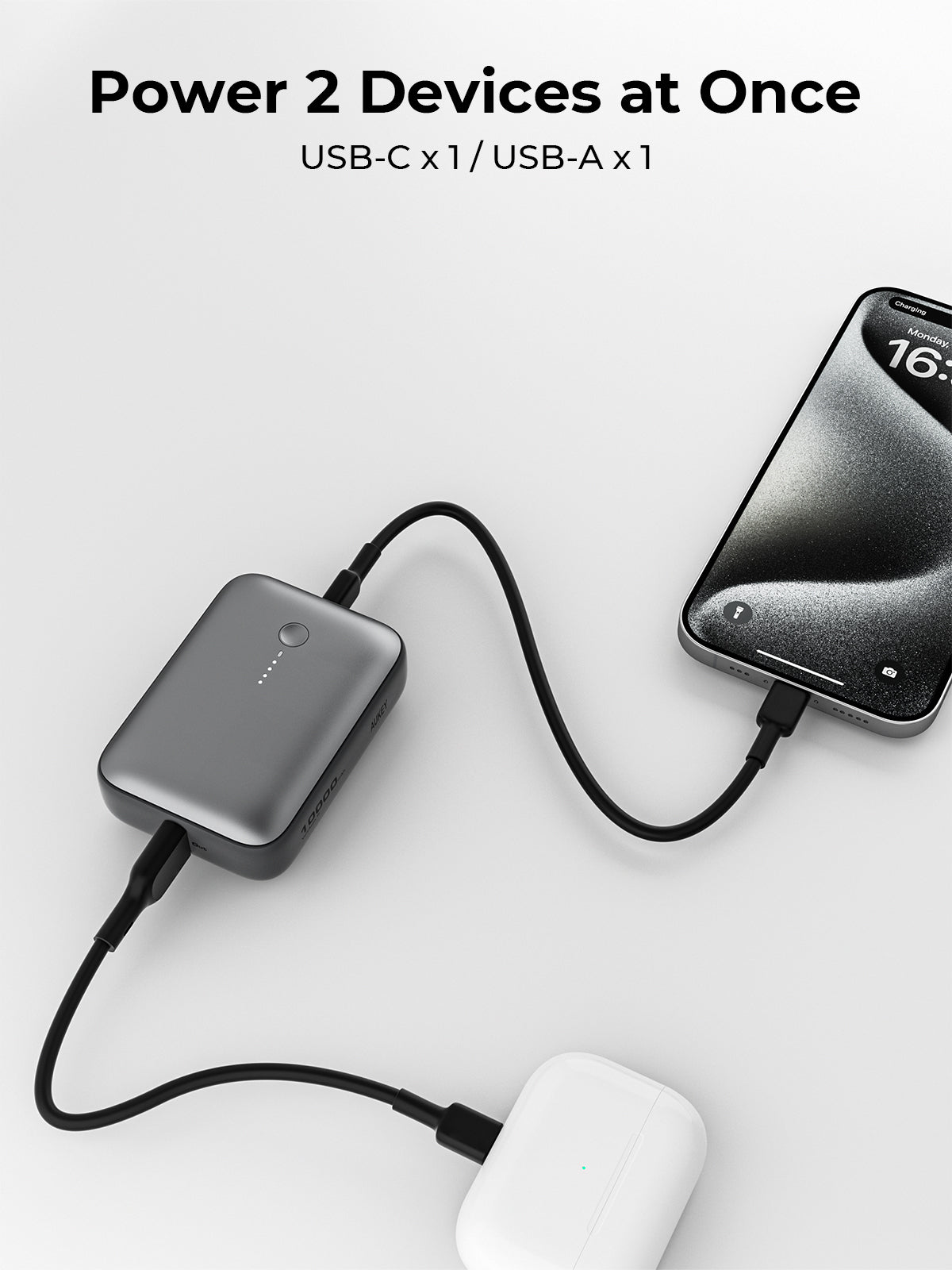 AUKEY PB-Y55 Spark Mini 10000 Compact Fast Charging Power Bank