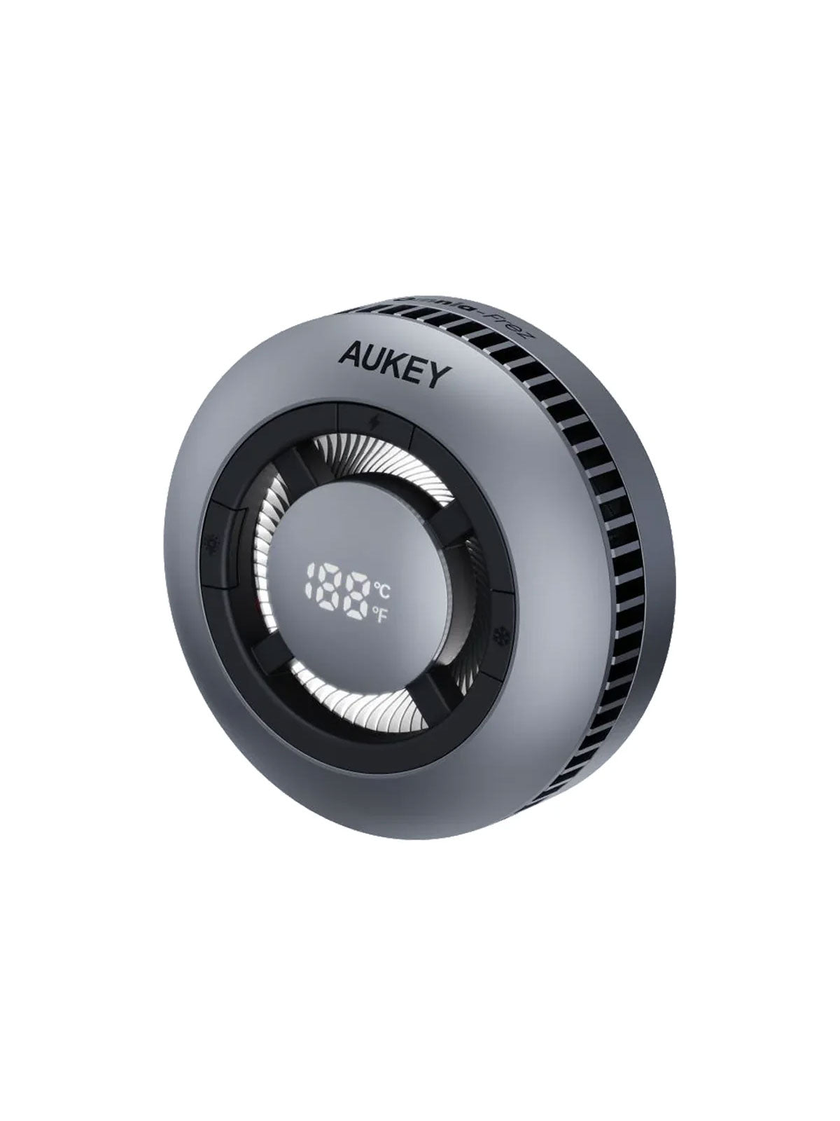 Fast Magnetic Charging: MagSafe-compatible charger with a strong magnetic connection delivers up to 15W for quick and reliable charging.
Active Cooling System: Integrated cooling fan prevents overheating, maintaining consistent charging speeds and extending the life of your device.