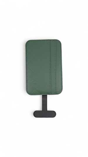 Lovefone Genuine Leather Weave Wallet with Magsafe