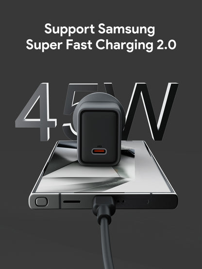 Aukey 45W Fast Wall Charger GaN USB-C (PA-C2)