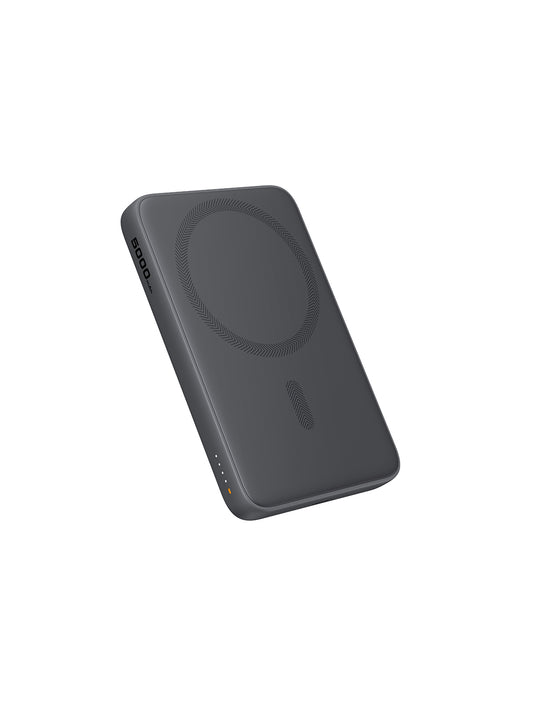 Aukey MagFusion Slim Magnetic Wireless Charging Power Bank 5000 mAh (PB-MS03)