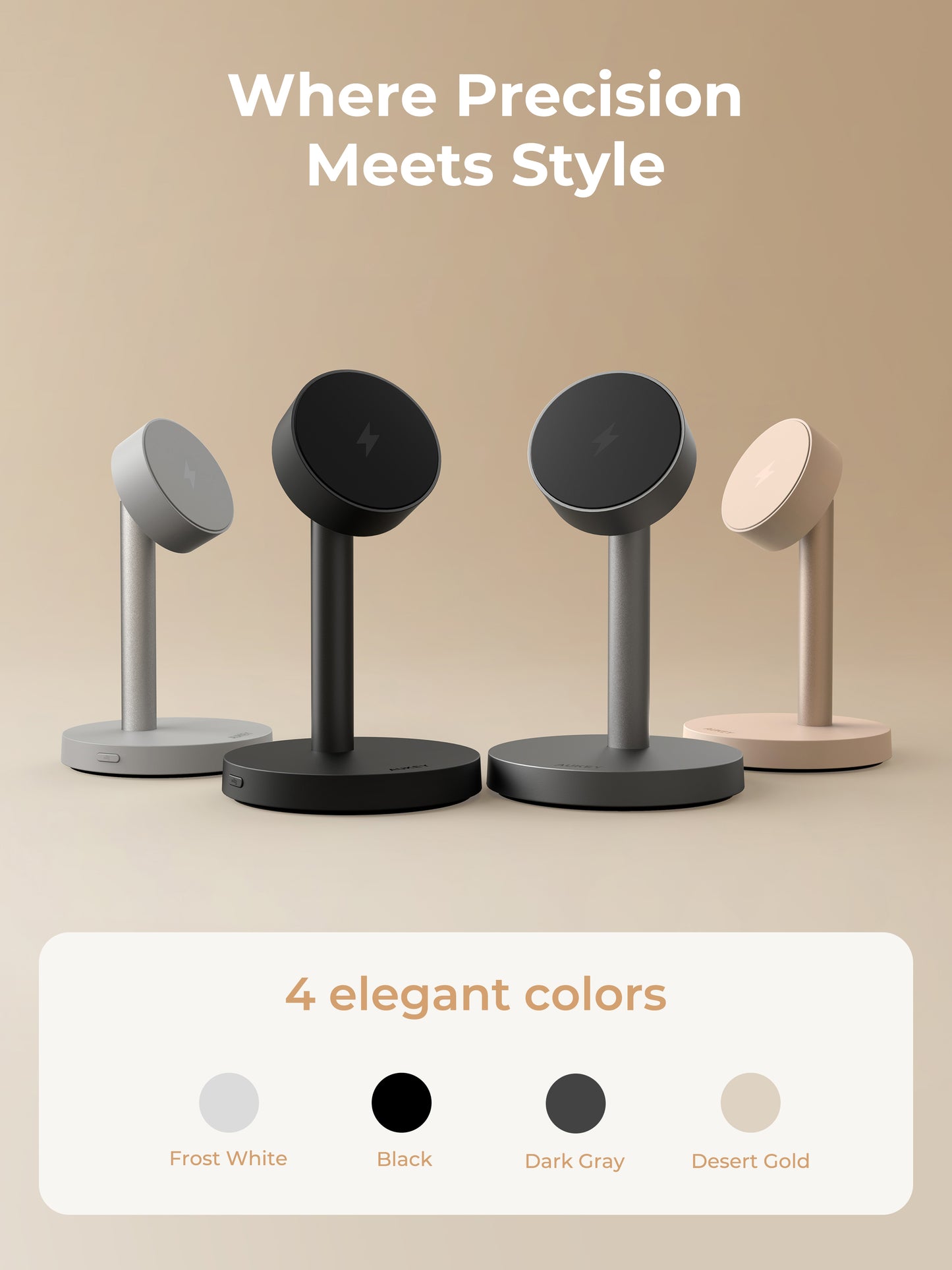 Aukey Qi2.2 MagFusion 1X Magnetic Wireless Charger (LC-MC111)