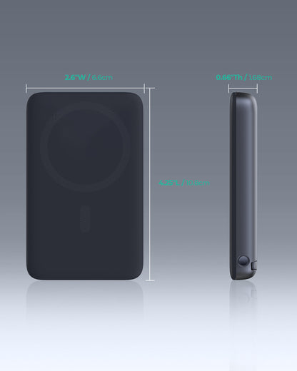 Aukey MagFusion 6700mAh Magnetic Wireless Charging Power Bank (PB-MS05)