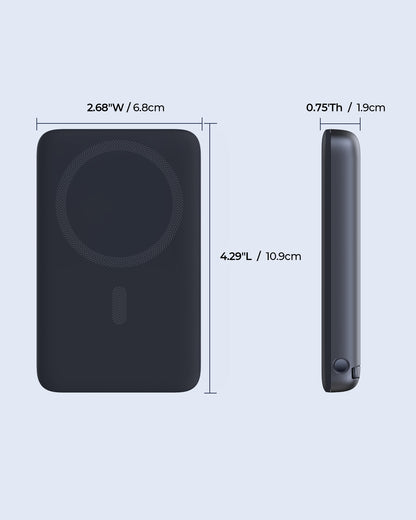 Aukey MagFusion 10000mAh Magnetic Wireless Charging Power Bank (PB-MS06)