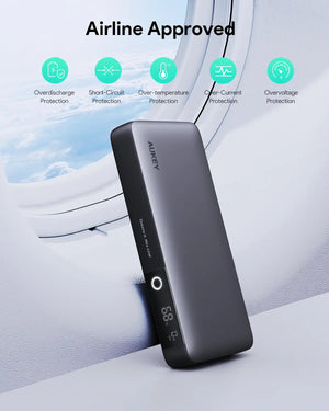 Aukey Sprint X 20K 65W 20000mAh Portable Power Bank with PD3.0 (PB-Y43)