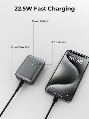 AUKEY PB-Y55 Spark Mini 10000 Compact Fast Charging Power Bank