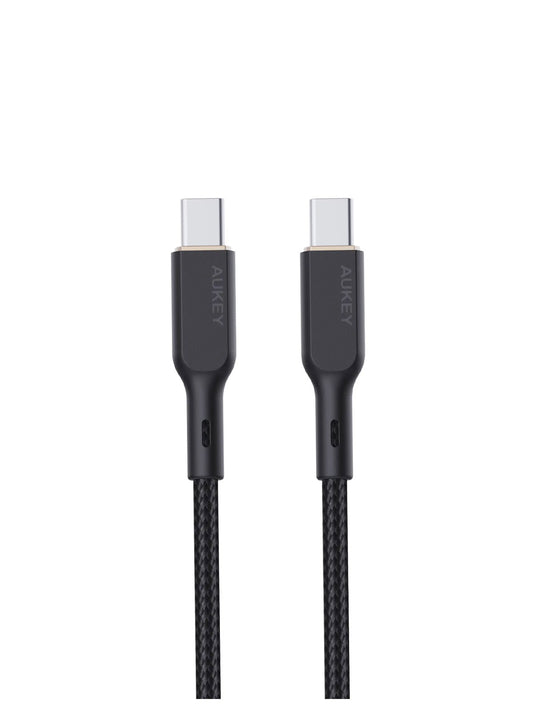 Aukey Circlet Blink 100W 1m Aramid Fiber Core USB-C to USB-C Cable (CB-KCC101)