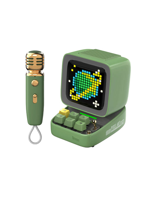 Divoom Ditoo-Mic - Bluetooth Speaker with Karaoke Machine and Pixel Art