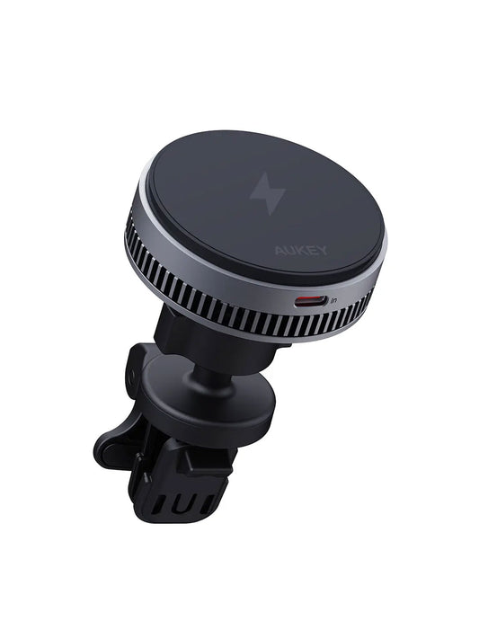 Built in Magsafe with cooling system, wireless charging 15W, compatible with Android and Apple mobile devices. 