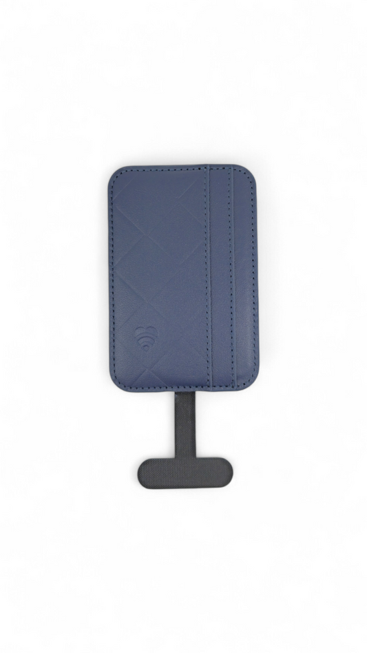 Lovefone Genuine Leather Weave Wallet with Magsafe